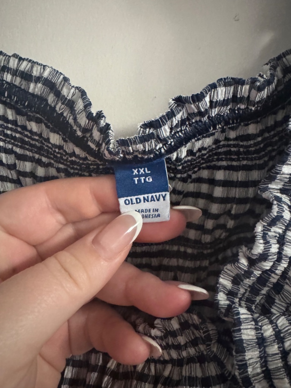 Old Navy Gingham XXL Midi Dress - Picture 2 of 3
